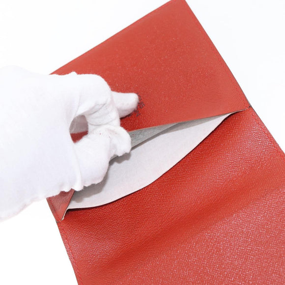 LOUIS VUITTON Damier Ebene CD Holder Pouch N62935 LV Auth 164320