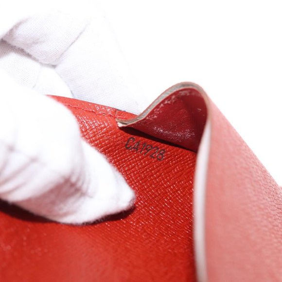 LOUIS VUITTON Damier Ebene CD Holder Pouch N62935 LV Auth 164320