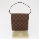 LOUIS VUITTON Damier Ebene CD Holder Pouch N62935 LV Auth 164320-12