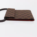 LOUIS VUITTON Damier Ebene CD Holder Pouch N62935 LV Auth 164320-4