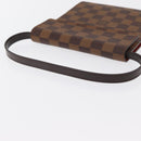LOUIS VUITTON Damier Ebene CD Holder Pouch N62935 LV Auth 164320-7