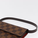 LOUIS VUITTON Damier Ebene CD Holder Pouch N62935 LV Auth 164320-14