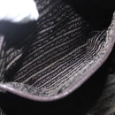 PRADA Backpack Nylon Khaki Silver Auth 164325-23