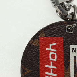 LOUIS VUITTON Monogram Porte Cles Round Monogram Logo Charm M68300 Auth 164330V - 0