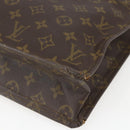 LOUIS VUITTON Monogram Sac Plat Hand Bag M51140 LV Auth 164332-15