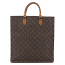 LOUIS VUITTON Monogram Sac Plat Hand Bag M51140 LV Auth 164332-13