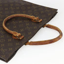 LOUIS VUITTON Monogram Sac Plat Hand Bag M51140 LV Auth 164332-6