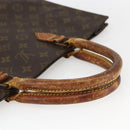 LOUIS VUITTON Monogram Sac Plat Hand Bag M51140 LV Auth 164332-7