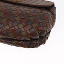 BOTTEGA VENETA INTRECCIATO Hand Bag Leather Brown Auth 164335-11