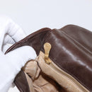 BOTTEGA VENETA INTRECCIATO Hand Bag Leather Brown Auth 164335-20