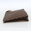 LOUIS VUITTON Damier Ebene Poche Toilette 26 Pouch N47543 LV Auth 164337-3