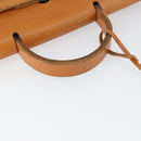 HERMES Her bag Ad PM Backpack Canvas Leather 2way Beige Silver Auth 164341-7