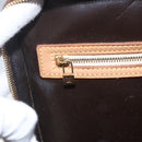 LOUIS VUITTON Monogram Vernis Van Damme Hand Bag Bronze M91125 LV Auth 164353-19