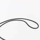 CHANEL Cambon Line Matelasse Shoulder Bag Lamb Skin Silver Black CC Auth 164354-8