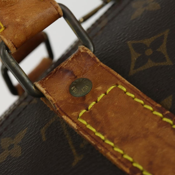 LOUIS VUITTON Monogram Keepall 55 Reisetasche M41424 LV Auth 164355
