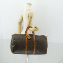LOUIS VUITTON Monogram Keepall 55 Reisetasche M41424 LV Auth 164355-23