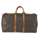 LOUIS VUITTON Monogram Keepall 55 Reisetasche M41424 LV Auth 164355-2