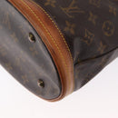 LOUIS VUITTON Monogram Bucket PM Shoulder Bag M42238 LV Auth 164359-17