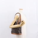 LOUIS VUITTON Monogram Bucket PM Shoulder Bag M42238 LV Auth 164359-24