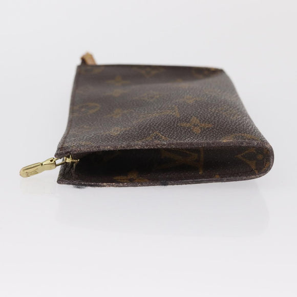 LOUIS VUITTON Monogram Bucket PM Accessory Pouch LV Auth 164360