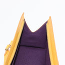 LOUIS VUITTON Epi Sac Triangle Hand Bag Yellow M52099 LV Auth 164363-19