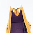 LOUIS VUITTON Epi Sac Triangle Hand Bag Yellow M52099 LV Auth 164363-20