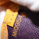 LOUIS VUITTON Epi Sac Triangle Hand Bag Yellow M52099 LV Auth 164363-12
