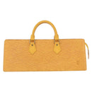 LOUIS VUITTON Epi Sac Triangle Hand Bag Yellow M52099 LV Auth 164363-13