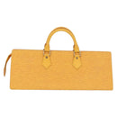 LOUIS VUITTON Epi Sac Triangle Hand Bag Yellow M52099 LV Auth 164363-2