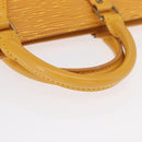 LOUIS VUITTON Epi Sac Triangle Hand Bag Yellow M52099 LV Auth 164363-7