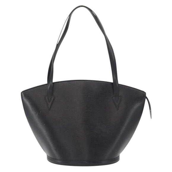 LOUIS VUITTON Epi Saint Jacques Shoulder Bag Black M52262 LV Auth 164365