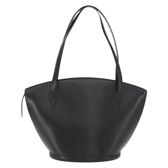 LOUIS VUITTON Epi Saint Jacques Shoulder Bag Black M52262 LV Auth 164365