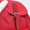 PRADA Backpack Nylon Pink Silver Auth 164369-20