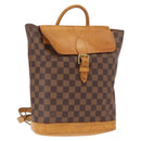 LOUIS VUITTON Damier Ebene Arlucan Backpack N99038 LV Auth 164371-1