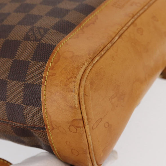 LOUIS VUITTON Damier Ebene Arlucan Backpack N99038 LV Auth 164371