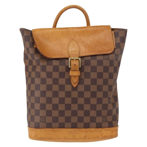 LOUIS VUITTON Damier Ebene Arlucan Backpack N99038 LV Auth 164371