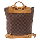 LOUIS VUITTON Damier Ebene Arlucan Backpack N99038 LV Auth 164371-2