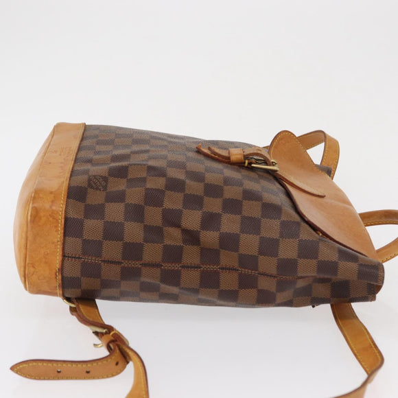 LOUIS VUITTON Damier Ebene Arlucan Backpack N99038 LV Auth 164371