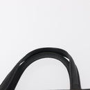 CELINE Macadam Canvas Hand Bag PVC Leather Black Gold Auth 164373-8