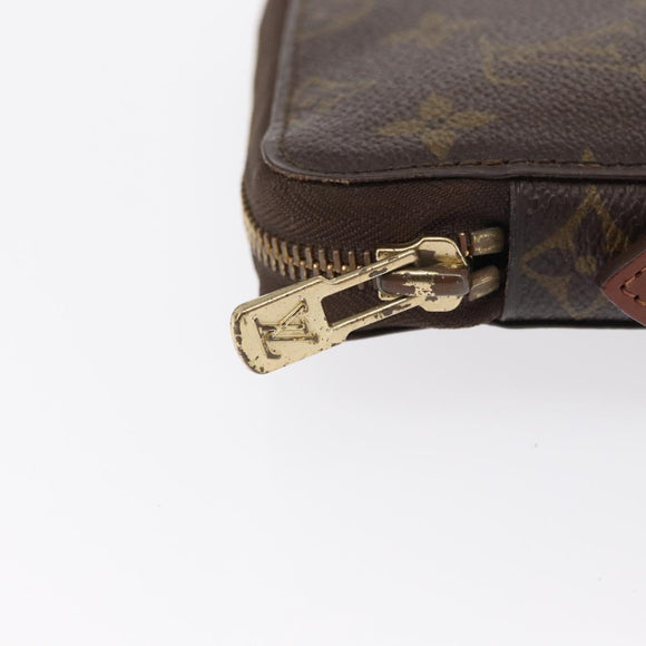 LOUIS VUITTON Monogram Poche Escapade Travel Case M60113 LV Auth 164378