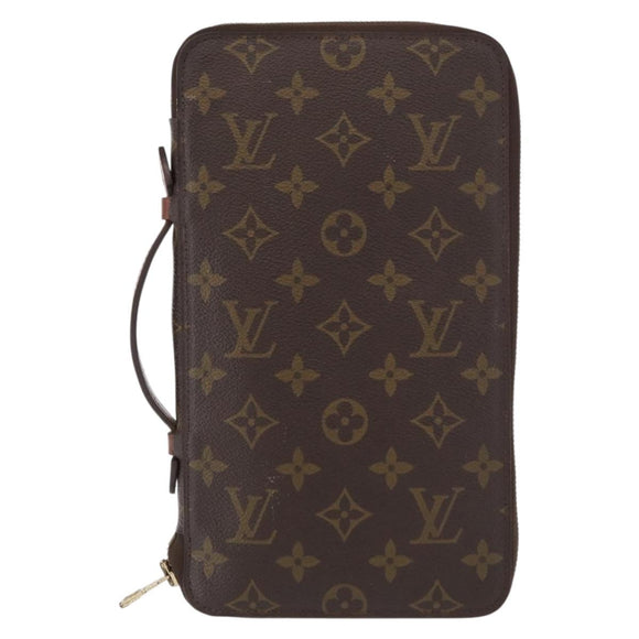 LOUIS VUITTON Monogram Poche Escapade Travel Case M60113 LV Auth 164378