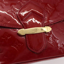 LOUIS VUITTON Vernis Bell Flower GM Bag Rouge Grunadine M91728 LV Auth 164379-10