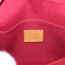 LOUIS VUITTON Vernis Bell Flower GM Bag Rouge Grunadine M91728 LV Auth 164379-20