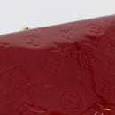 LOUIS VUITTON Vernis Bell Flower GM Bag Rouge Grunadine M91728 LV Auth 164379-3