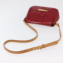 LOUIS VUITTON Vernis Bell Flower GM Bag Rouge Grunadine M91728 LV Auth 164379-8