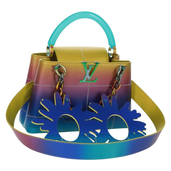 LOUIS VUITTON Amélie Bertrand Articapucines MM Bag Leather M21336 Auth 164380SM