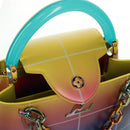 LOUIS VUITTON Amélie Bertrand Articapucines MM Bag Leather M21336 Auth 164380SM-24
