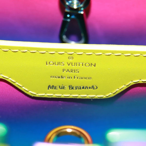 LOUIS VUITTON Amélie Bertrand Articapucines MM Bag Leather M21336 Auth 164380SM