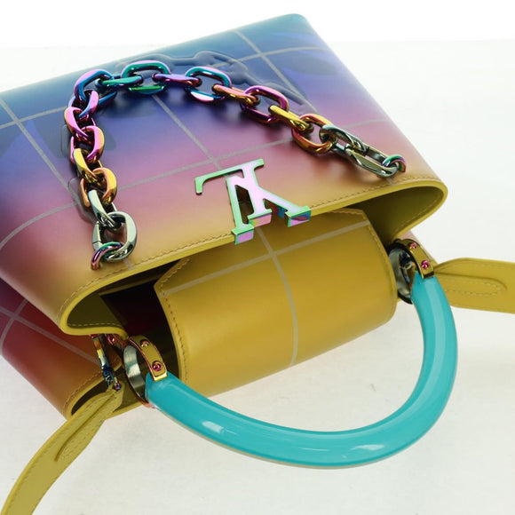 LOUIS VUITTON Amélie Bertrand Articapucines MM Bag Leather M21336 Auth 164380SM