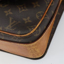 LOUIS VUITTON Monogram Cartouchiere GM Shoulder Bag M51252 LV Auth 164382-15